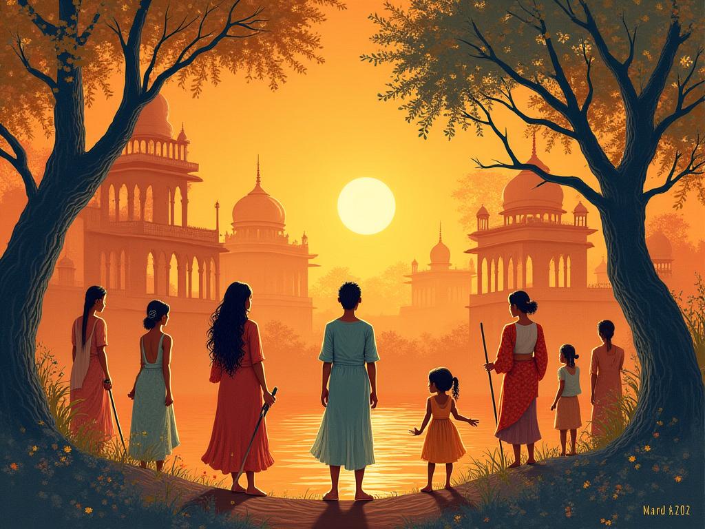 Cultural identity and heritage illustration examples