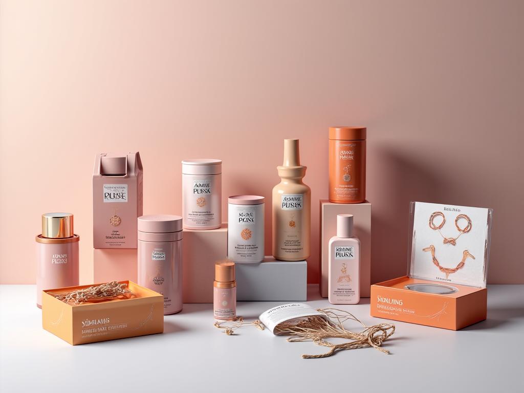 Packaging and print design examples
